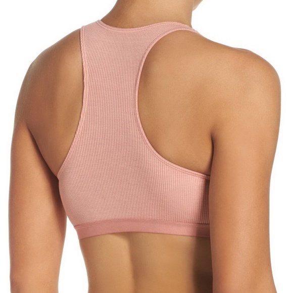 NWT Madewell Rib Knit Front Button Bralette – Comfy Lounge or Layering Essential - Picture 5 of 10